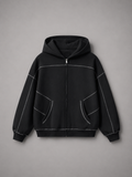 Contrast Stitched Jacket